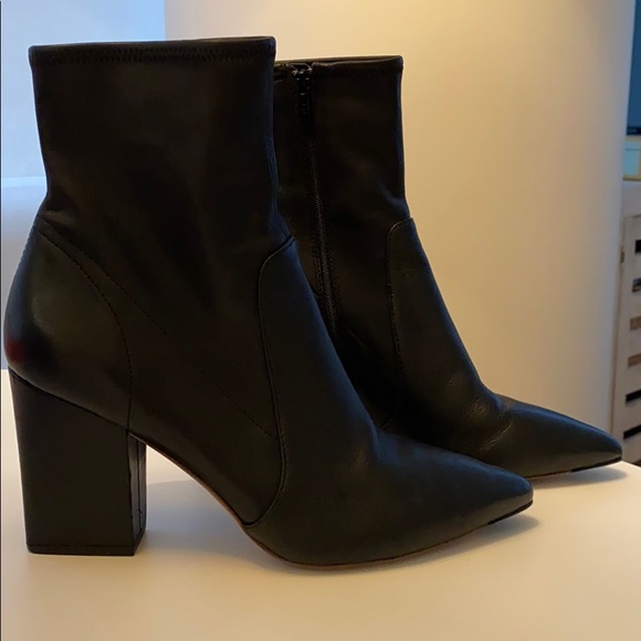 Loeffler Randall Shoes - Loeffler Randall black leather Isla bootie